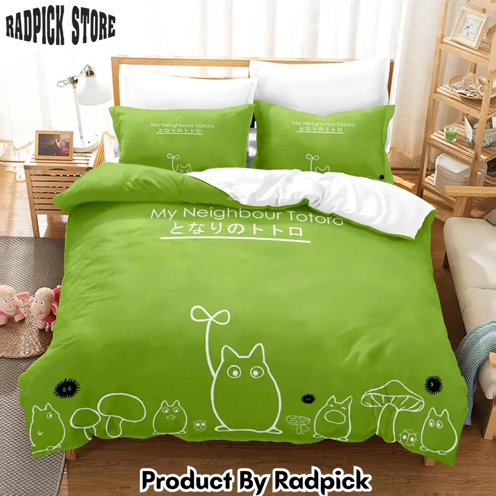 My neighbor totoro girls bedding sets duvet covers quilt bed sheets  rp0419498